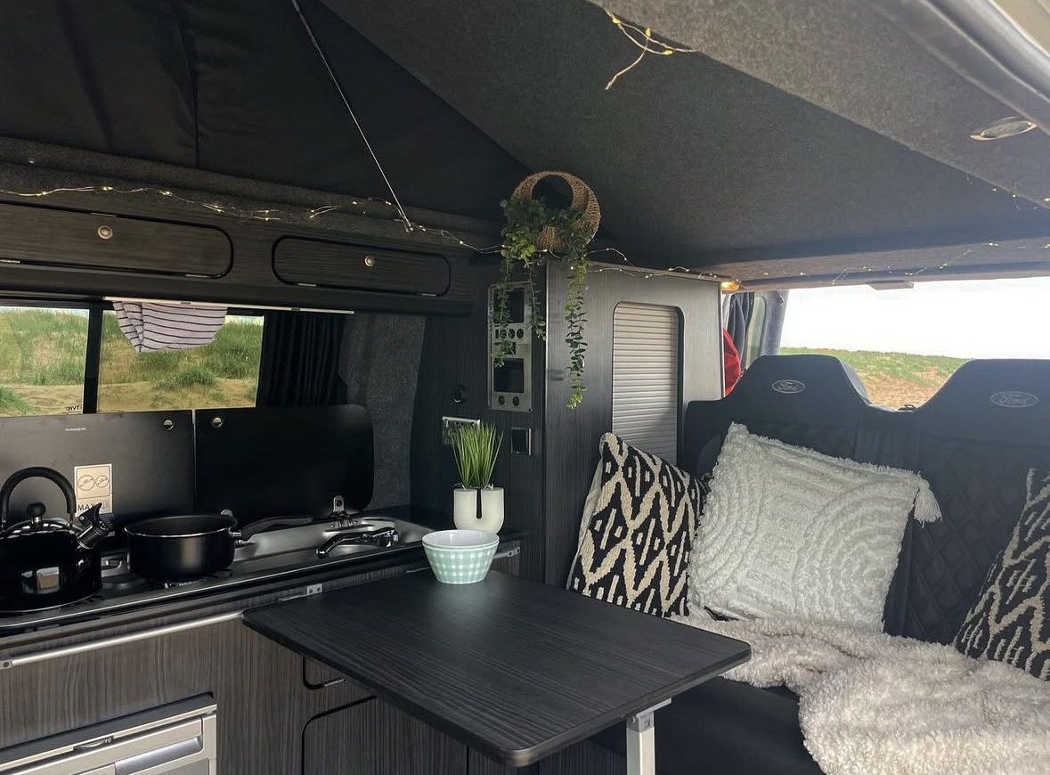 Bazz campervan interior